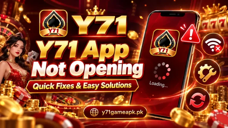 Y71 App Not Opening